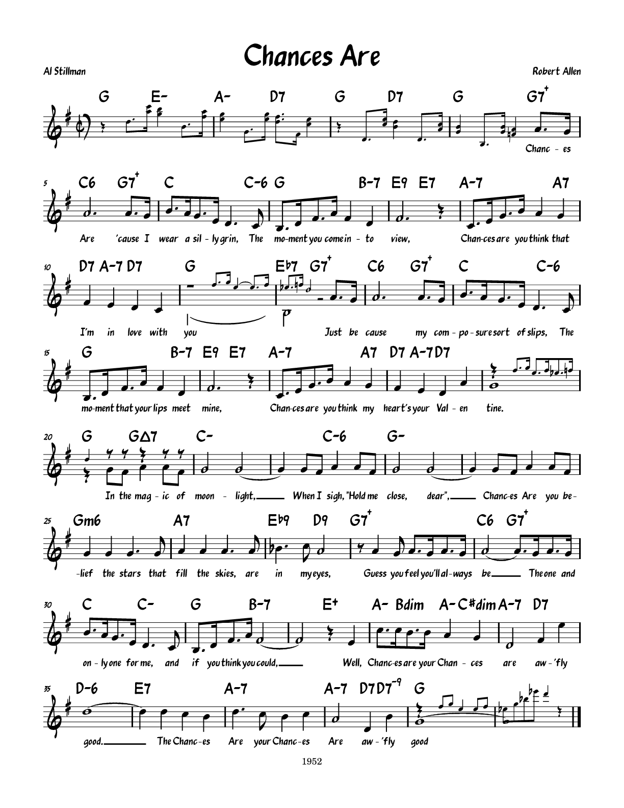Sheet Music